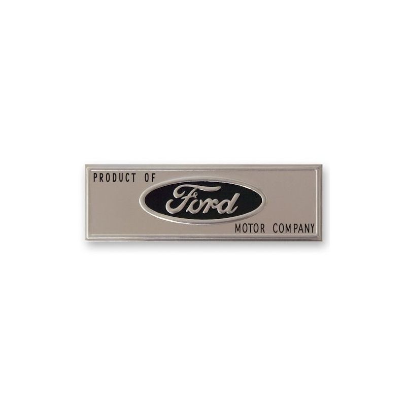 1964 - 1966 Ford Mustang Einlage für Einstiegsleiste schwarz / C5ZZ-6513208-T