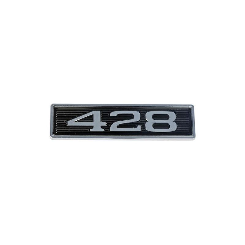 1969 Ford Mustang Emblem 428 Lufthutze Motorhaube / C9ZZ-16637-B D0ZZ-16637-428