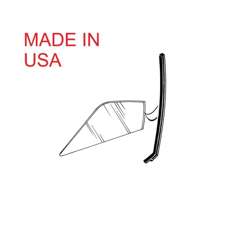 Vertical door glass seal, USA, FB LH 69-70