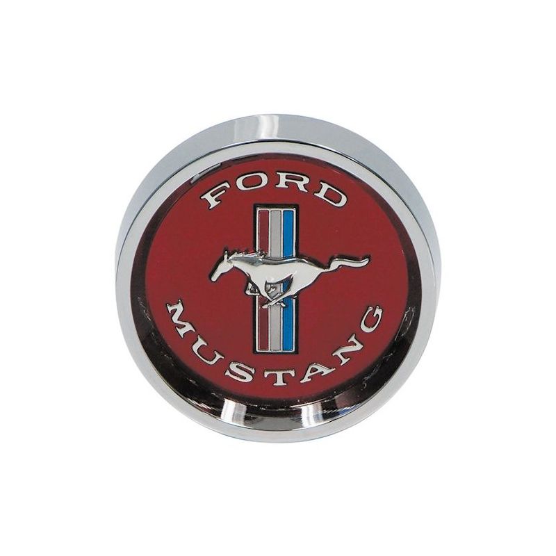 1964 - 1973 Ford Mustang Nabenkappe Styled Steel Radkappen rot / C5ZZ-1130-WR