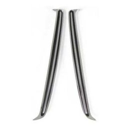 Ornament pentru aripi cromat, perechea 68