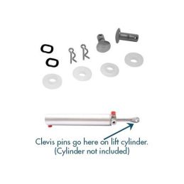 Roof hinge pin repair kit Cabrio 64-68