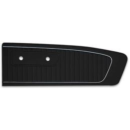 Standard door sides, black - pair 64-65