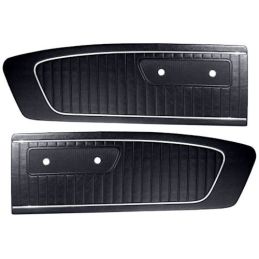 Laterales de puerta estándar, negro - par 64-65