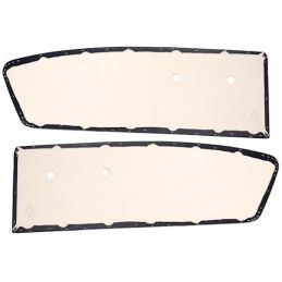 Standard door sides, black - pair 64-65