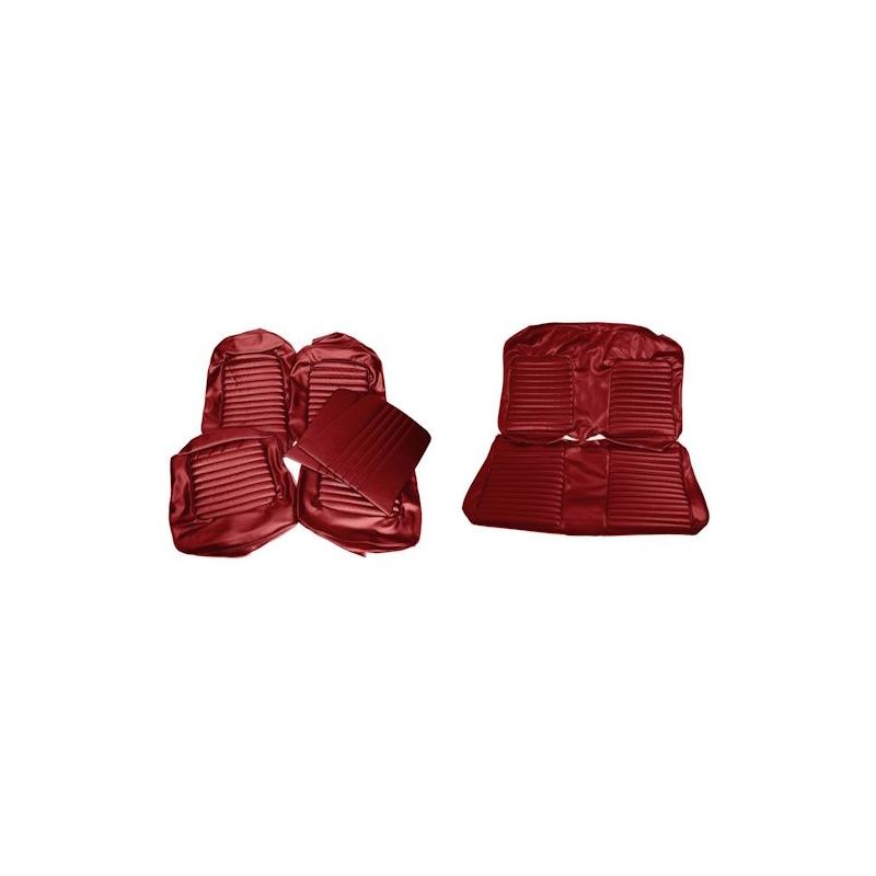 Rivestimenti, set completo - rosso, standard, Coupé 64-65