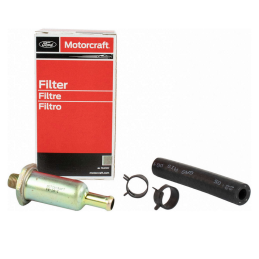 Filtrul de combustibil înșurubat în carburatorul original 64-73 Small Block și L6