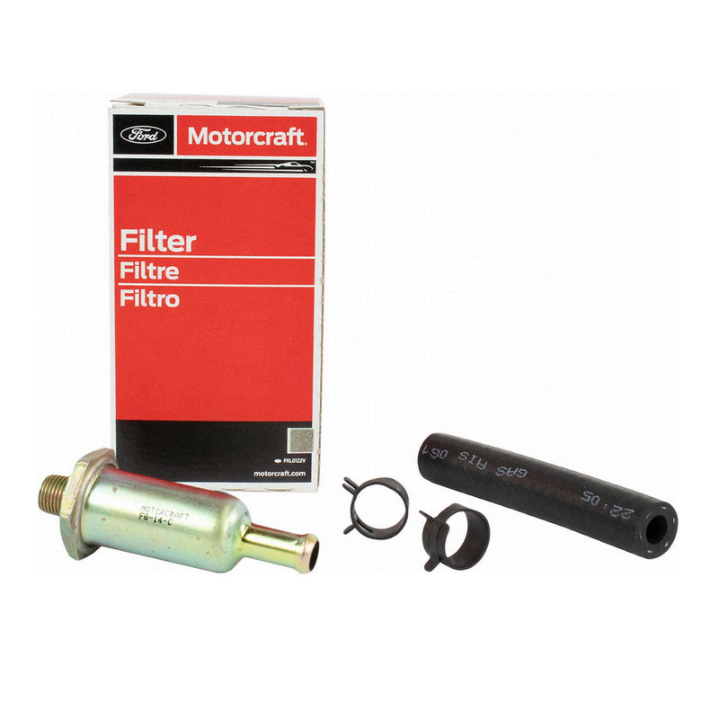 Filtrul de combustibil înșurubat în carburatorul original 64-73 Small Block și L6