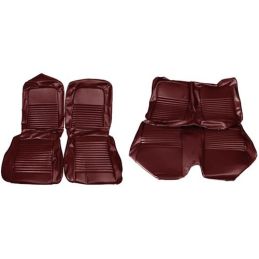 Red upholstery - standard - full set - Fastback 67