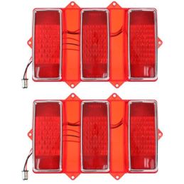 Feux arrière 69 LED séquentiels, paire