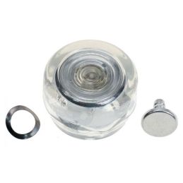 Window crank knob and pin/ clear 68-73