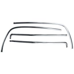 Baguettes de garniture de lunette arrière pour Coupé 71-73