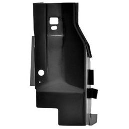 Right apron attachment to the windscreen pane 71-73