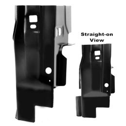 Left apron attachment to cowl 71-73