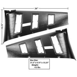 Panneaux de ventilation intérieurs, Fastback 65-66