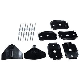 1964 - 1966 Ford Mustang Befestigungssatz Zierleisten Schweller / M3620 C5ZZ-6510182-K MCLP6