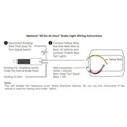 Luci posteriori 64-66 LED sequenziali, coppia