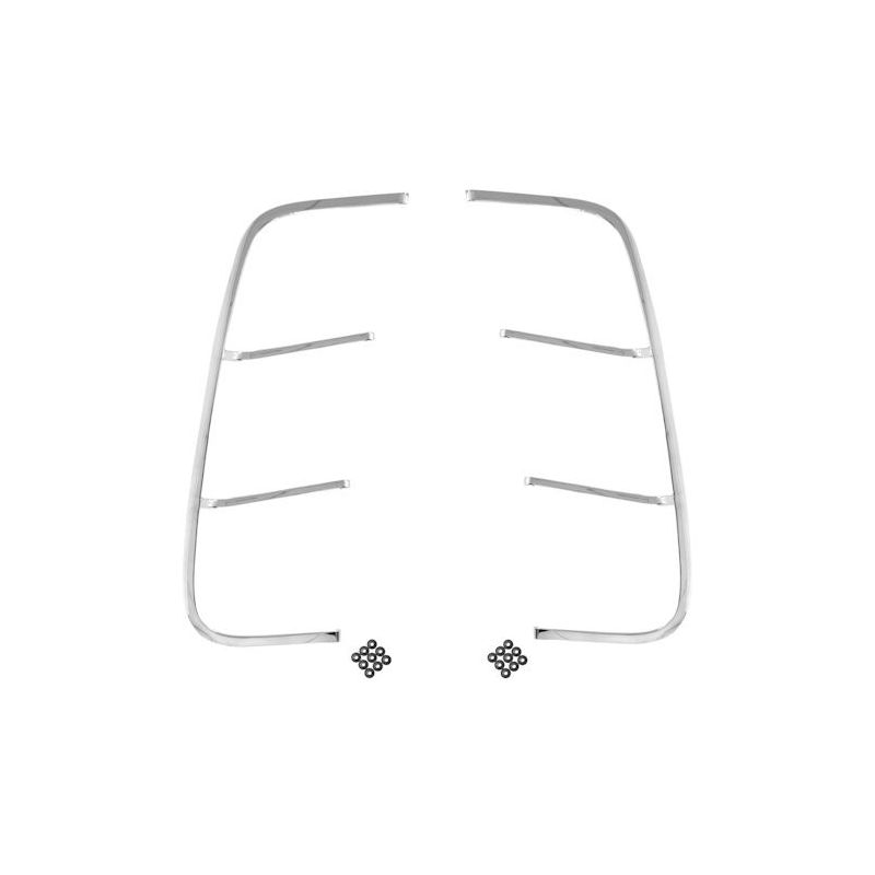 Chrome for rear fender - pair, Coupe 69