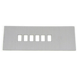 Aluminium brossé pour levier de vitesses, automatique 67