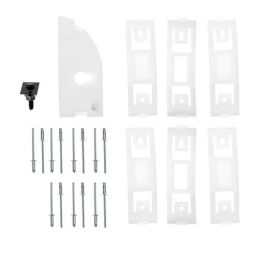 Clip di fissaggio laterali - soglia, sinistra 67-68