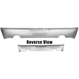 Pannello posteriore inferiore con ritagli di scarico 65-66