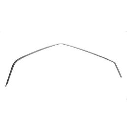 Gasket channel under roof gutter right, Fastback 69-70