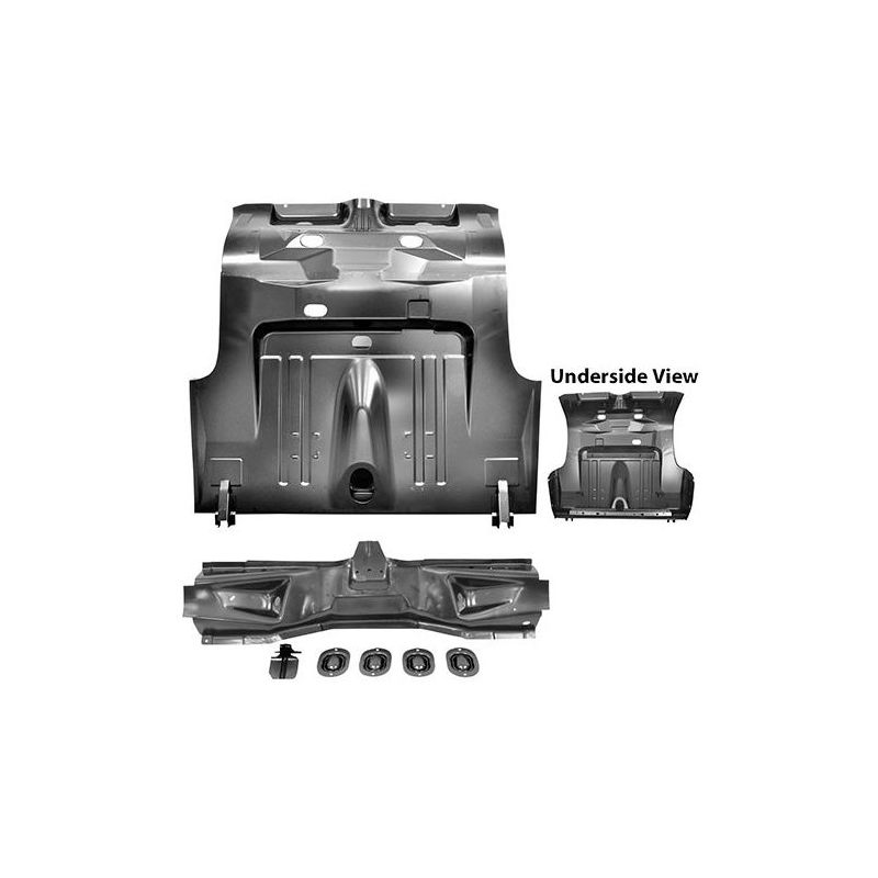 Pilnai sukomplektuotas bagažinės dugnas Fastback 71-73