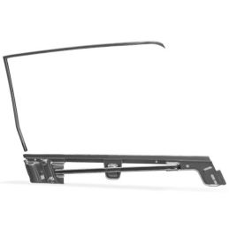 Frame for left door window, Coupé 67-68