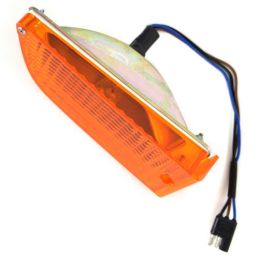 Front turn signal, right, complete 71-72