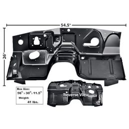 Parete divisoria, completa di A/C 71-73