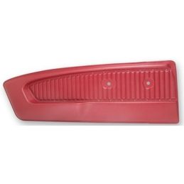 Pony door panels, red 64-66
