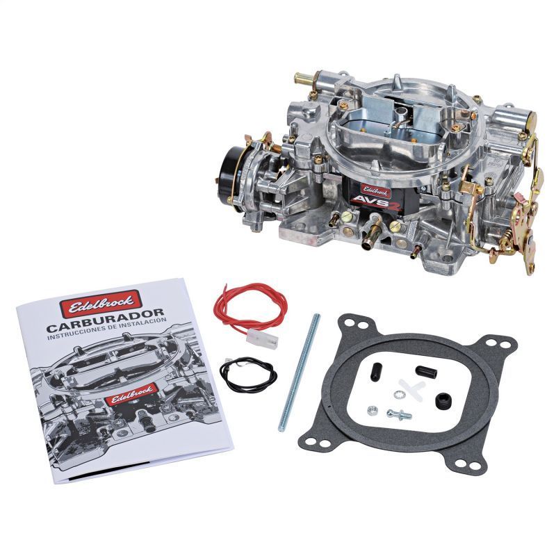 Karburátor Edelbrock AVS2 1906 s elektrickým sýtičom, 650 cfm, 64-73