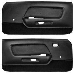 Deluxe/ Mach1 door sides, black 69