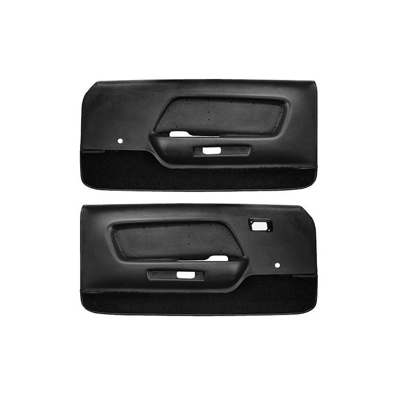 Deluxe/ Mach1 door sides, black 69
