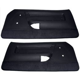 Panele drzwiowe Deluxe czarne 71-73