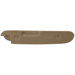 Armrest door right saddle brown 68