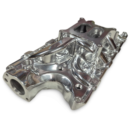 Ansaugkrümmer aus Aluminium, 4-Kammer, 289/302, Baujahre 1964–1973