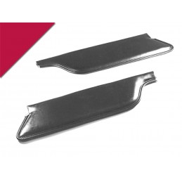 Visiera parasole convertibile rossa 64-65