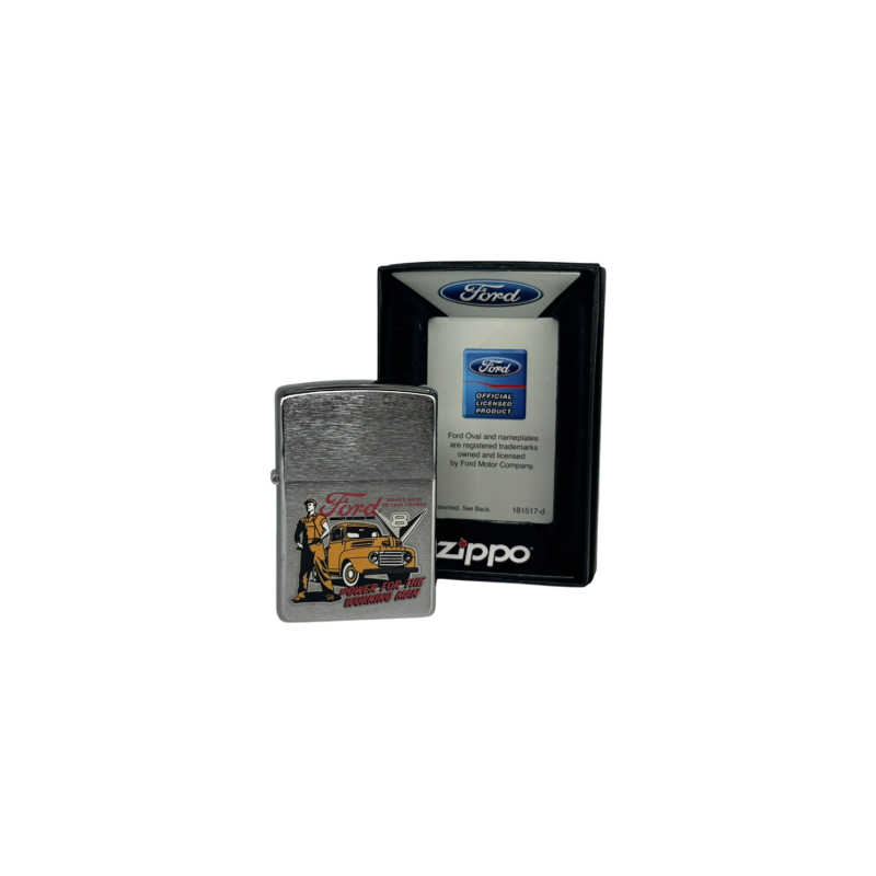 Oryginalny zapalniczka ZIPPO Ford V8 – licencjonowana