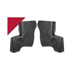 Seitenverkleidung Standard (Pony) Cabrio Dunkelrot 65-68