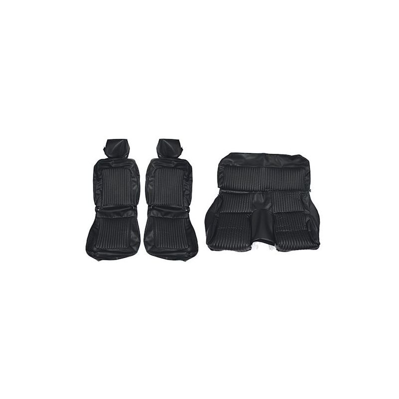 Set completo di rivestimenti, nero standard, Coupe 69