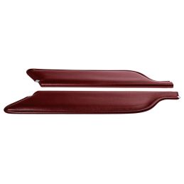 1964 - 1966 Ford Mustang Cabrio Sonnenblenden Dunkelrot / 069708L-2920