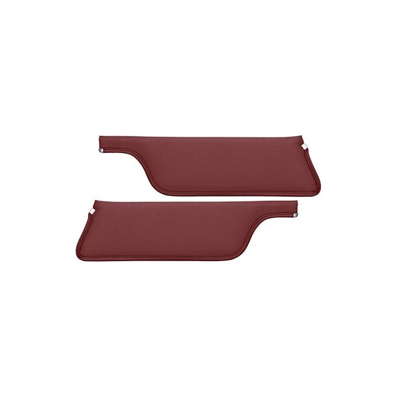 Osłony przeciwsłoneczne, Coupe/Fastback ciemnoczerwony 67-68