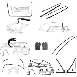 Zestaw uszczelek na całe auto, Fastback 65-66