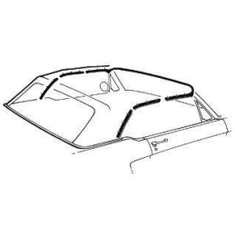 Dichtungssatz Cabrio 64-66