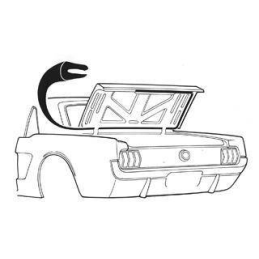 Set garnituri pentru decapotabilă 64-66