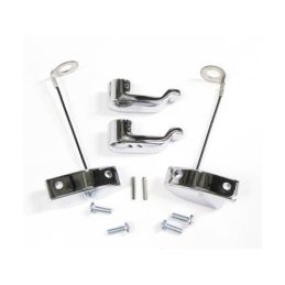 Poignées et butées d'ouverture des vitres triangulaires, Fastback 69-70