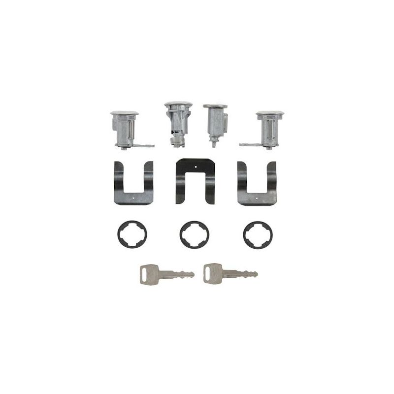 Set di inserti con chiavi - accensione/ porta/ bagagliaio 67-69