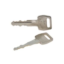 Set of inserts with keys - ignition/ door/ trunk 67-69