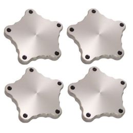 Tapa de cubo en blanco para llanta Torq Thrust (juego de 4) 64-73